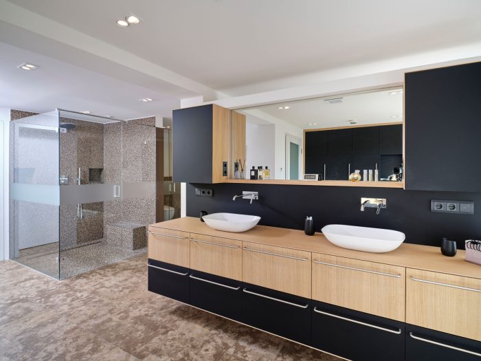 Poolhaus Innenansicht